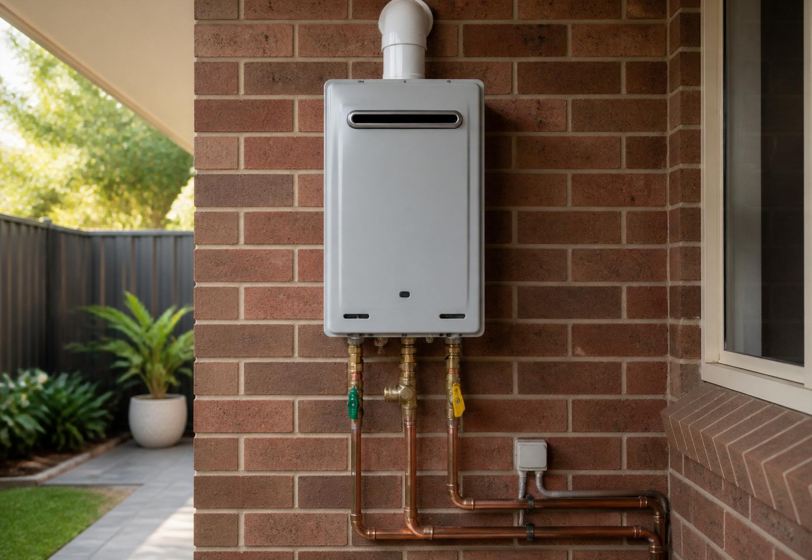 Installation — Darwin hot water service